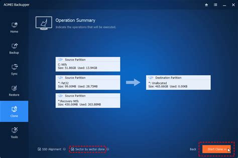 copy mbr to ssd